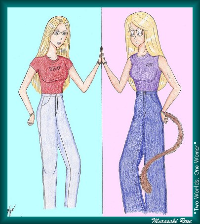 Two Worlds, One Woman